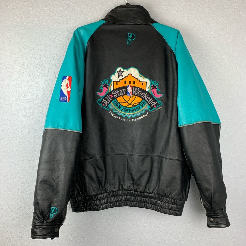 Vintage 1996 NBA All Star Game Leather Jacket XL